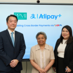 (L-R) Danny Chung, General Manager of Alipay+ Global Growth Center, Ant International; Carmelita “Melit” Araneta, General Manager of Philippine Payments Management Inc.; Atty. Bridget Rose M. Mesina-Romero, Director, Payments Policy and Development Department, Bangko Sentral ng Philipinas