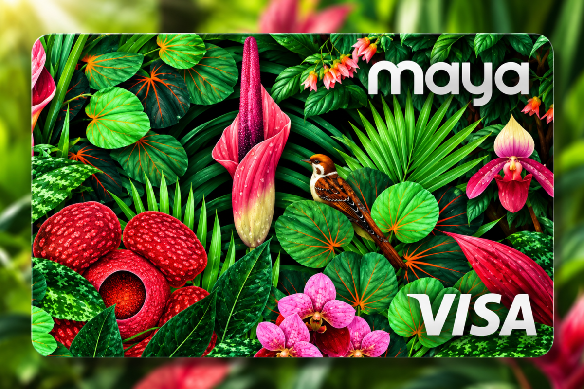 Maya launches Bukad Card with Filipino botanical design